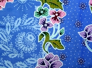 Batik dug 2m 15-031, Blå